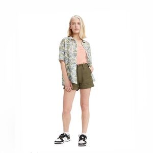 Dockers Olive Green Women's Shorts